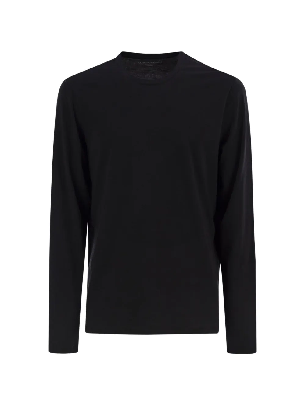 Majestic Filatures long-sleeve crew-neck T-shirt - Nero