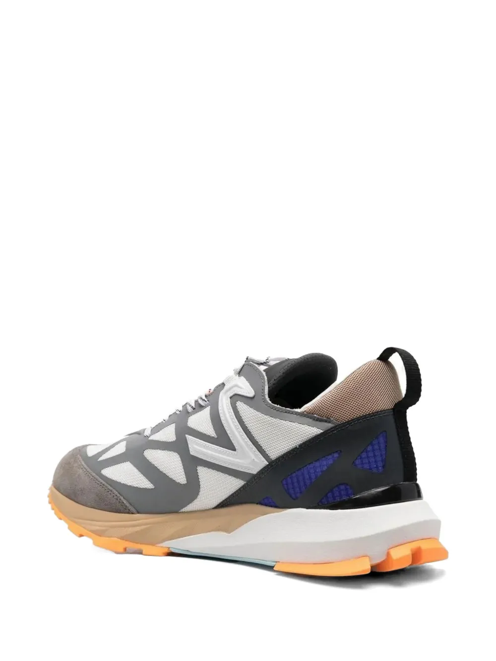 Philippe Model Paris Sneakers met suède vlakken Grijs