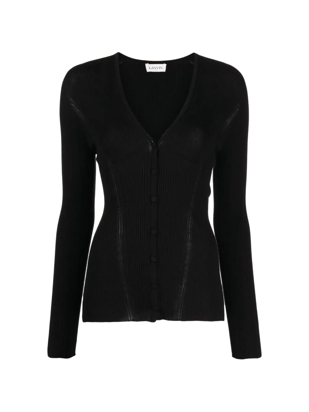 Lanvin V-neck buttoned cardigan - Nero