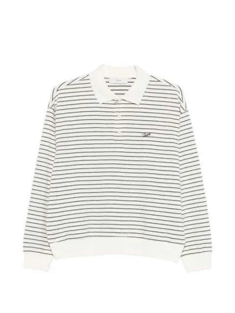 DUNST striped polo shirt