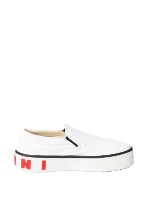 Marni logo slip-on sneakers