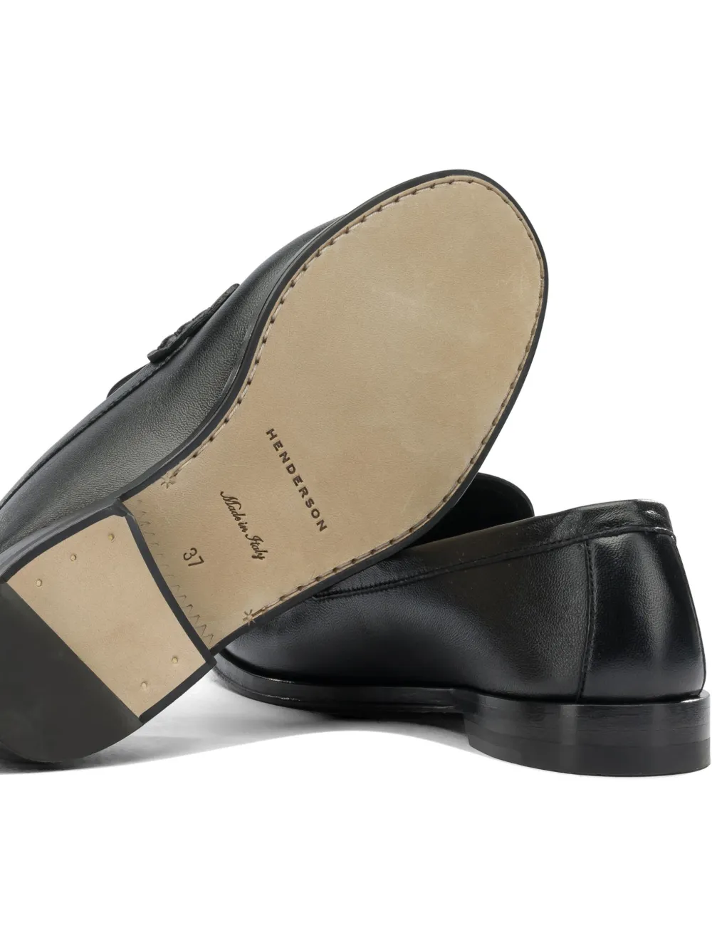 Henderson Baracco Penny loafers Zwart