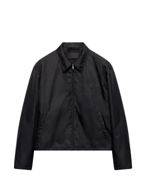 Prada triangle-detail jacket