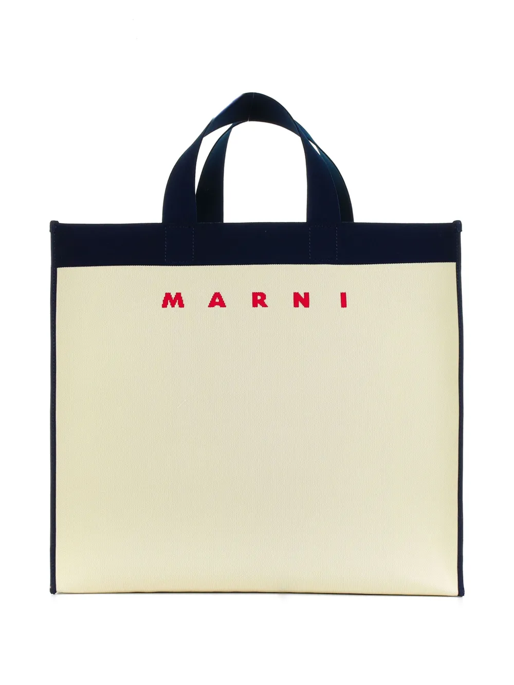 Marni top-handle tote bag - Toni neutri