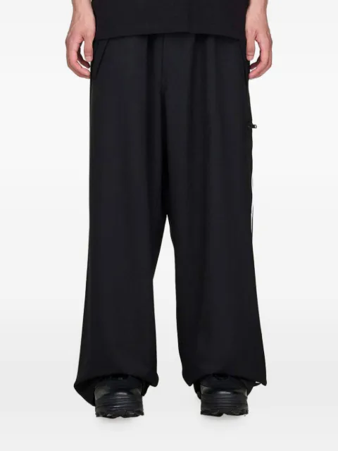 Y-3 side-stripe loose trousers