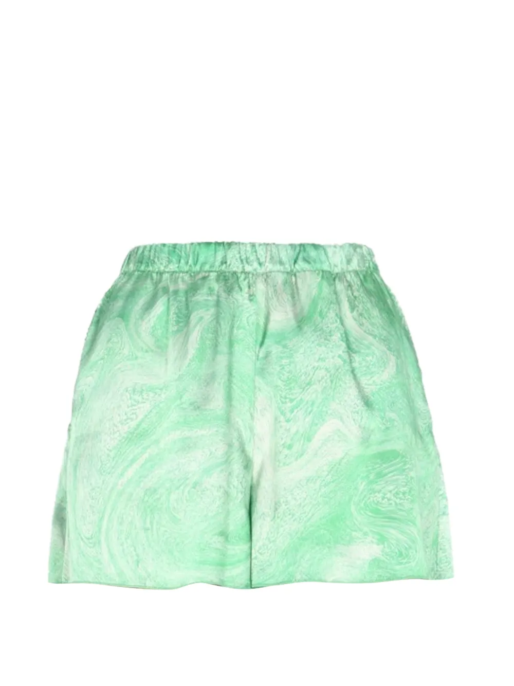 Opening Ceremony elasticated-waistband shorts - Verde