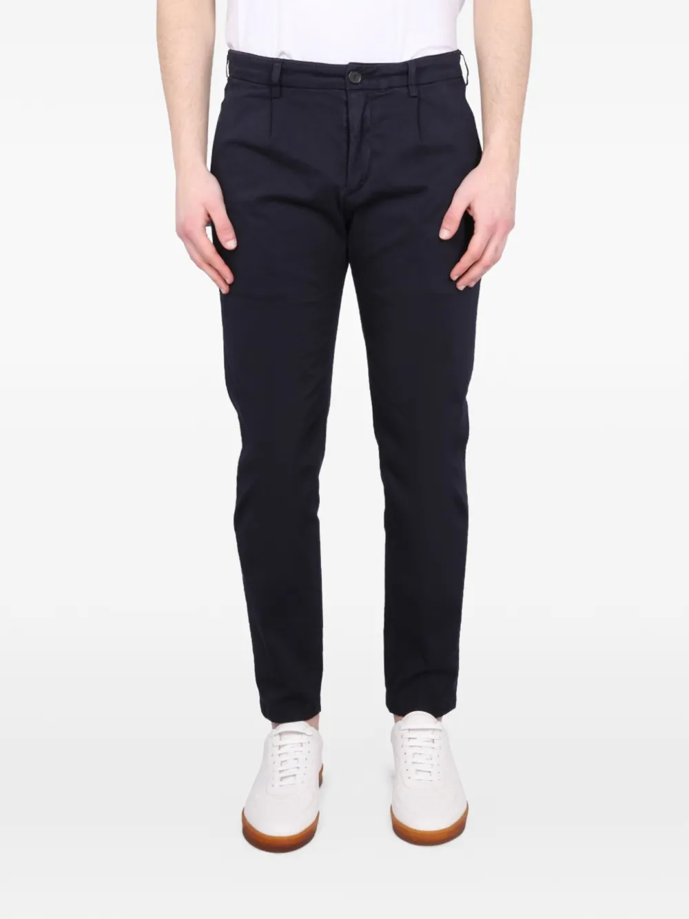 Department 5 belt-loop chinos - Blu