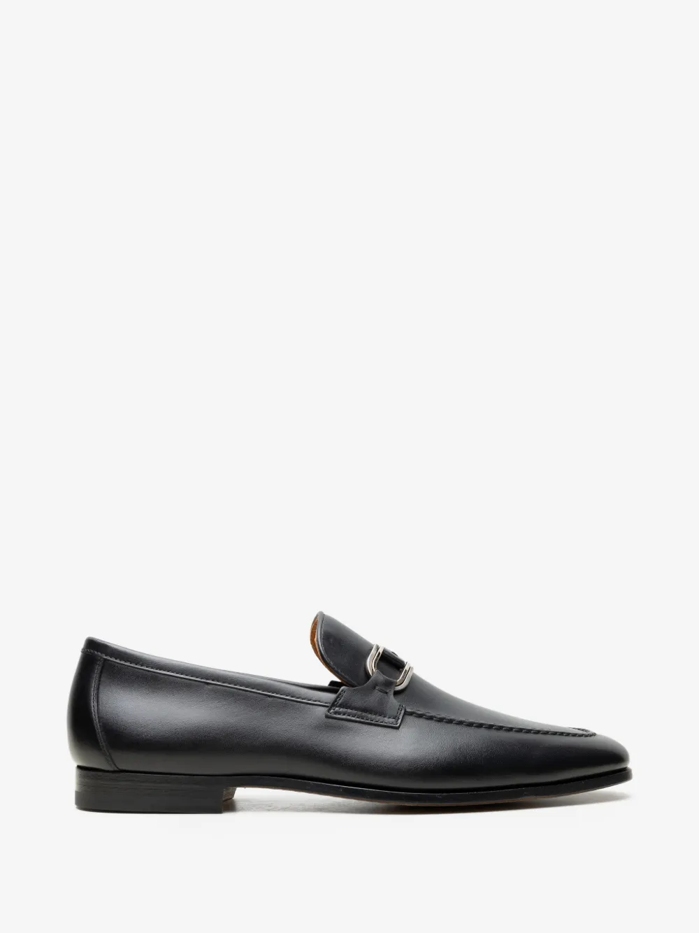 Magnanni Silvano strap leather loafers | Black | Image 1