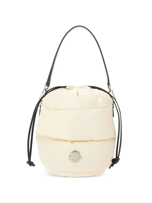Moncler Caradoc Water-repellent Bucket Bag in Neutrals