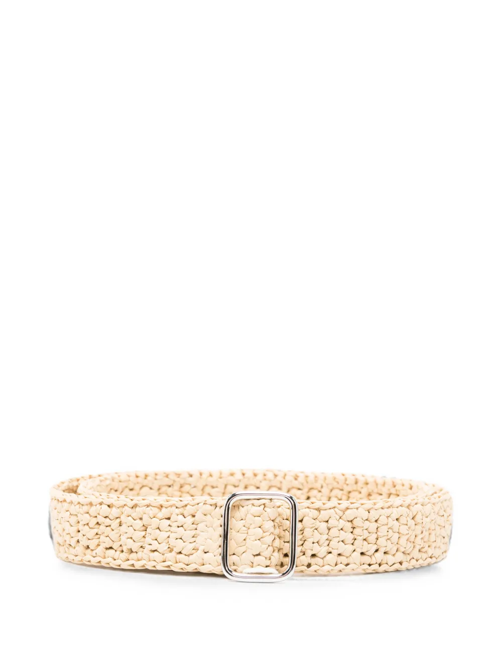 Déhanche Mako raffia belt - Toni neutri