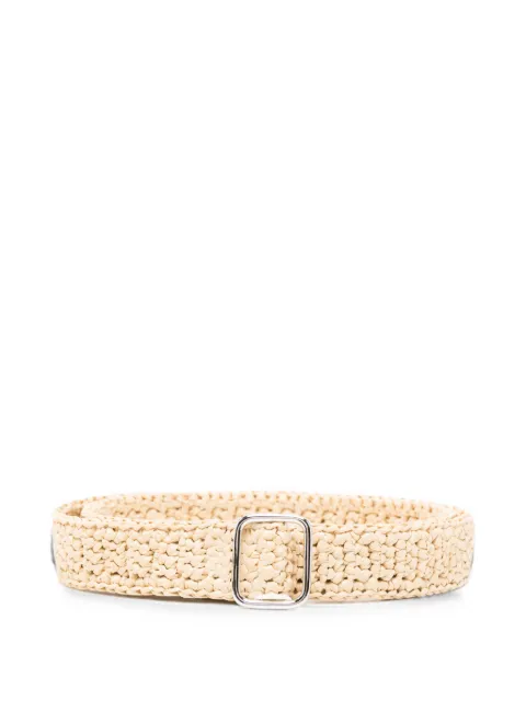 Déhanche Mako raffia belt