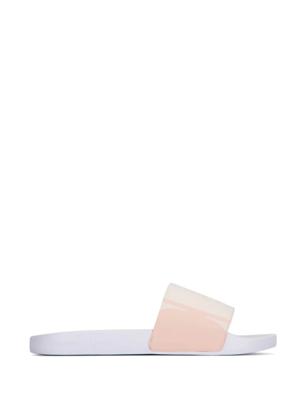 Calvin Klein Logo Slides In Pink