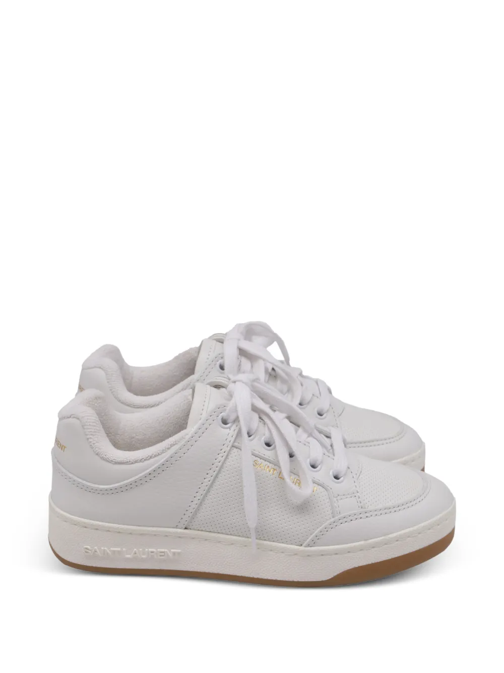 Saint Laurent Pre-Owned Sl/61 low-top sneakers - Weiß