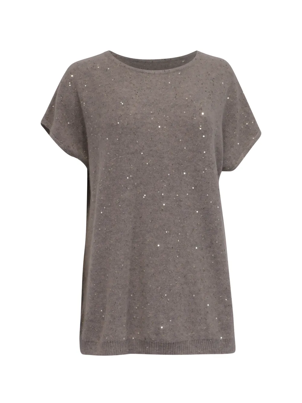 Max Mara knitted short sleeve T-shirt - Toni neutri