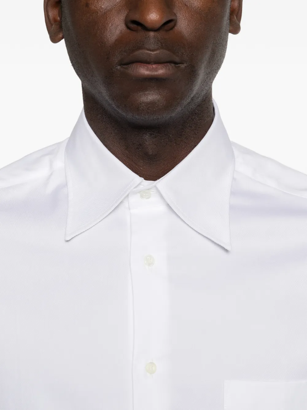 Brunello Cucinelli Overhemd met lange mouwen Wit