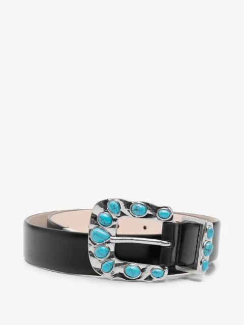 Déhanche Juna turquoise-embellished belt