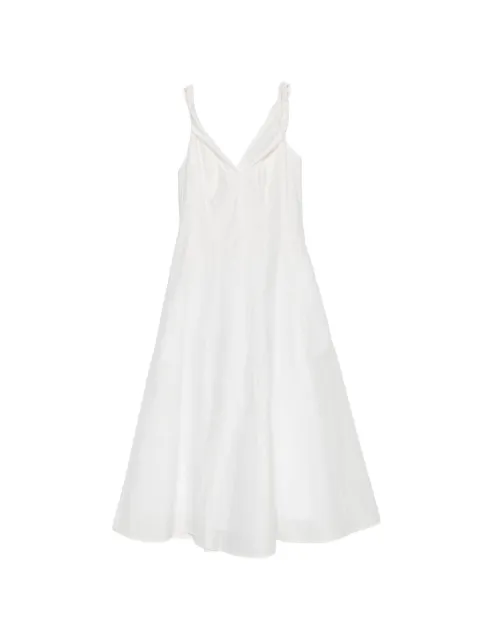 Róhe twisted-shoulder dress