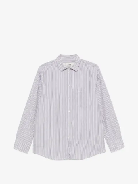 Róhe striped cotton shirt