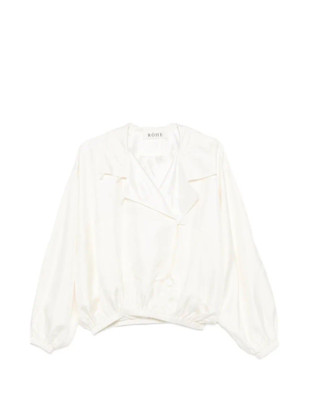 Róhe silk blouson jacket - Toni neutri