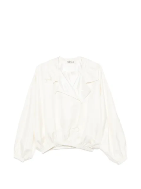 Róhe silk blouson jacket