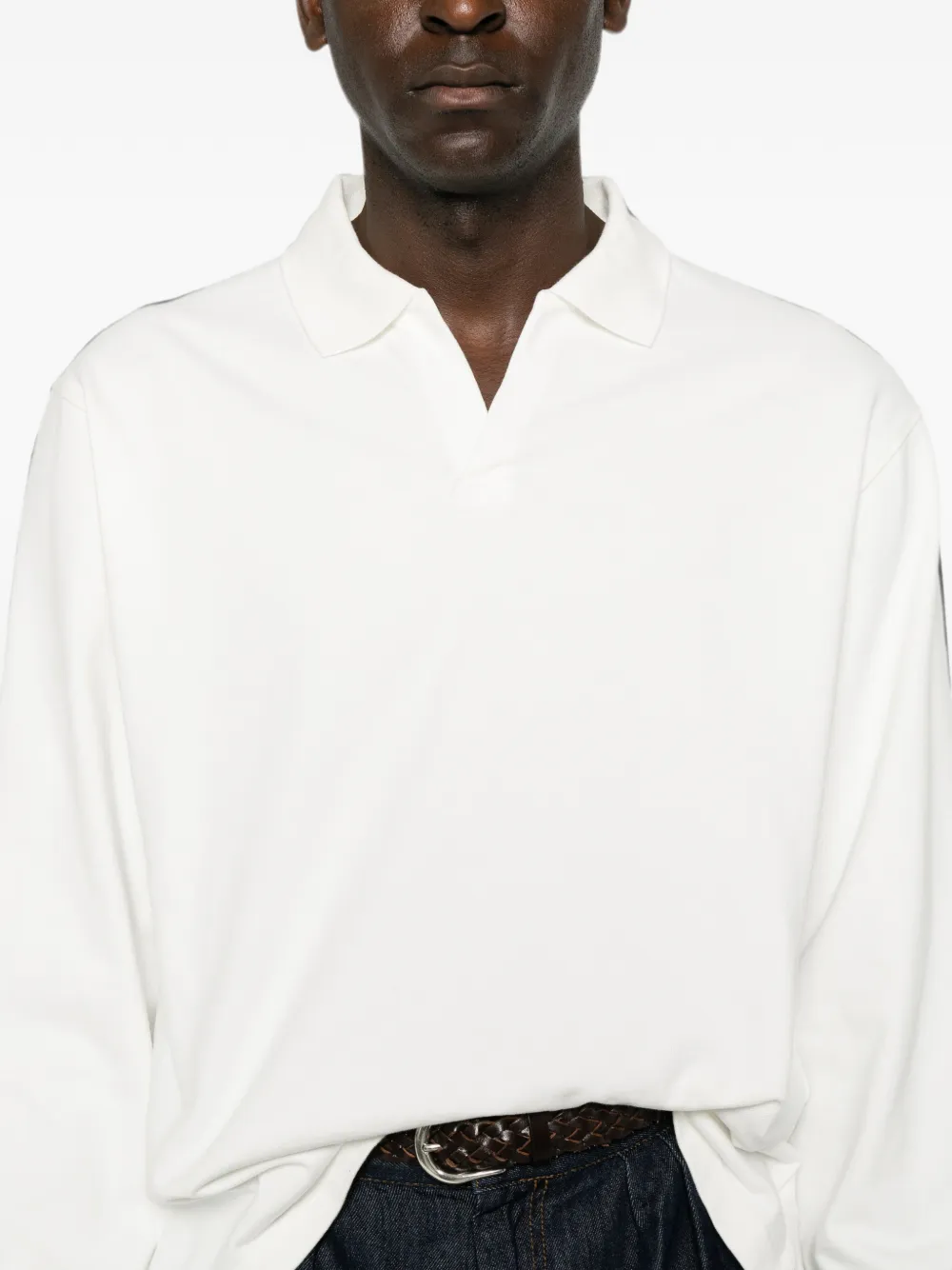 Studio Nicholson Sudds jersey met lange mouwen Wit