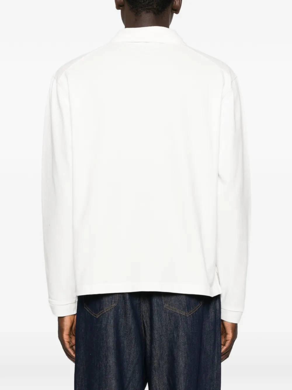 Studio Nicholson Sudds jersey met lange mouwen Wit