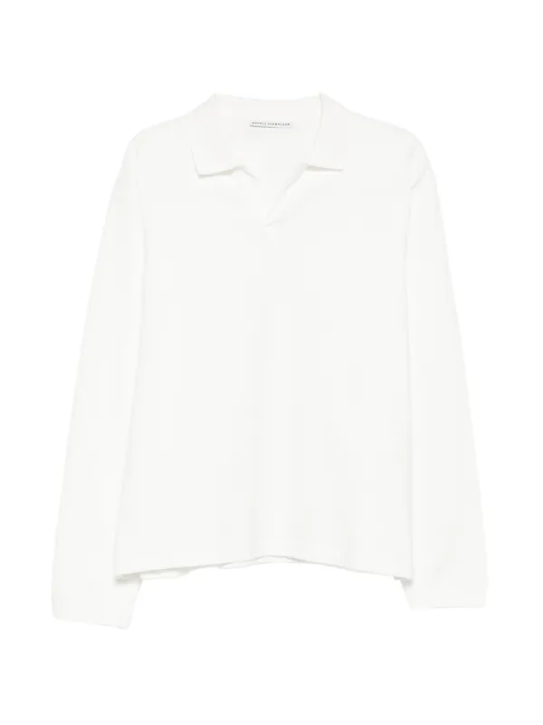 Studio Nicholson Sudds Long Sleeve Jersey in White