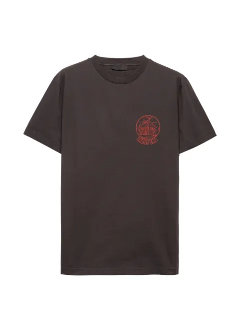 Prada printed cotton T-shirt