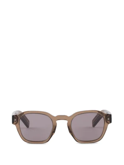 Prada Eyewear sunglasses with the iconic metal plaque