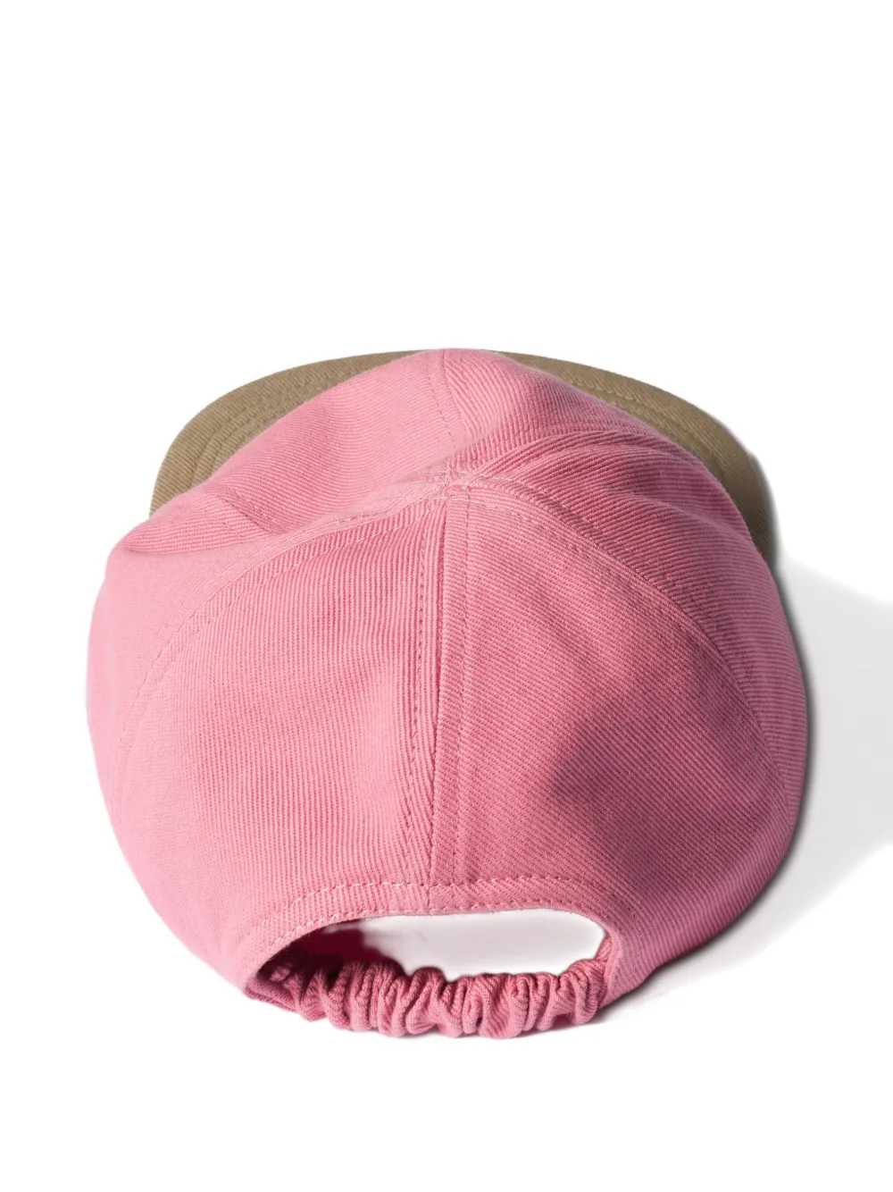  Miu Miu Drill Baseball Cap - Pink 