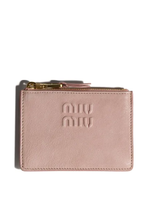 Miu Miu nappa-leather card holder
