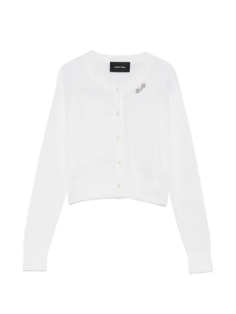 Simone Rocha crystal-embellished cardigan