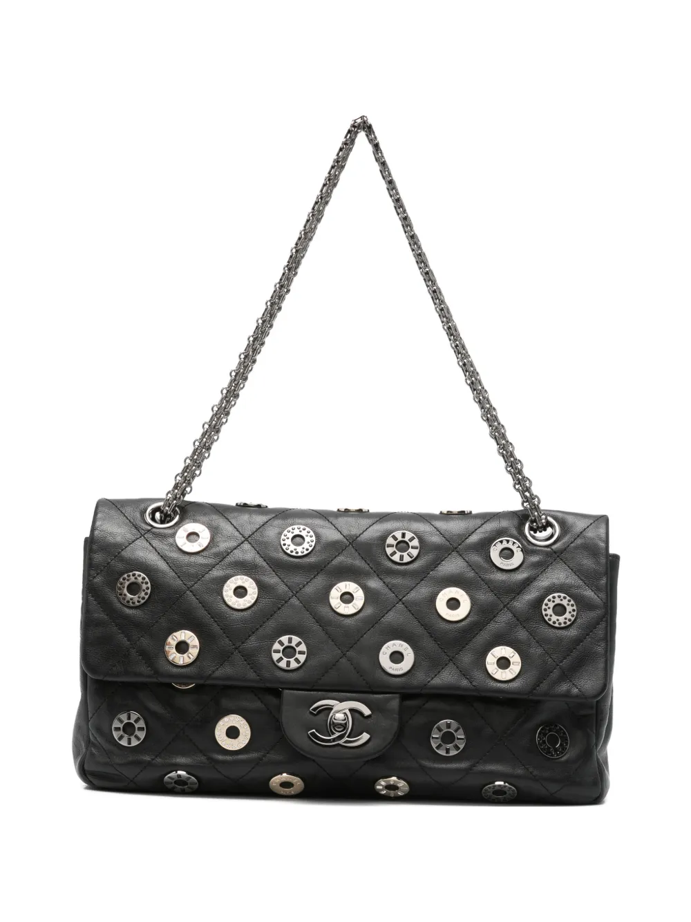 CHANEL Pre-Owned medium double-handle shoulder bag - Nero