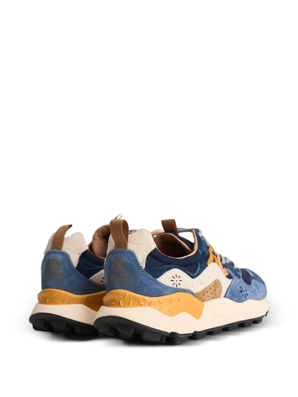 FLOWER MOUNTAIN Yamano 3 suede sneakers Blauw