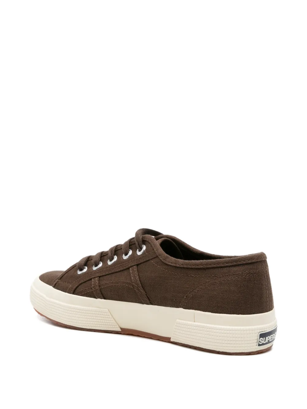 Superga 2750 linnen sneakers Bruin
