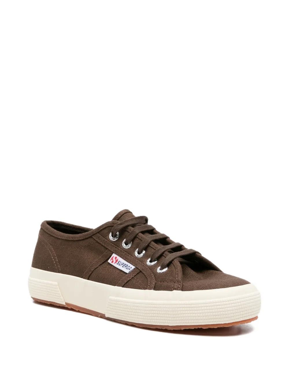 Superga 2750 linnen sneakers Bruin