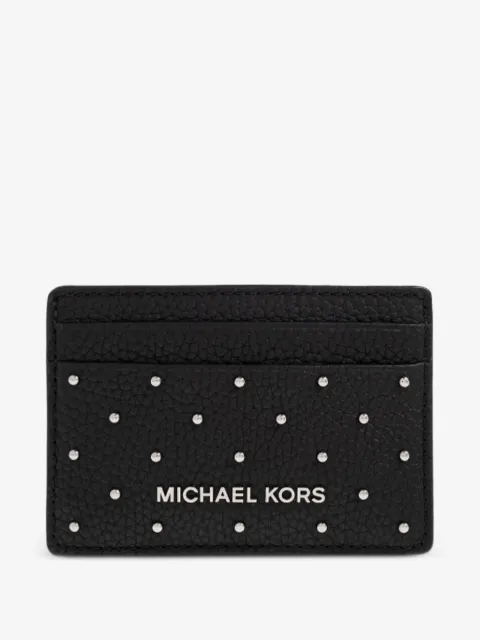 Michael Michael Kors Porta-cartões Jet Set com tachas