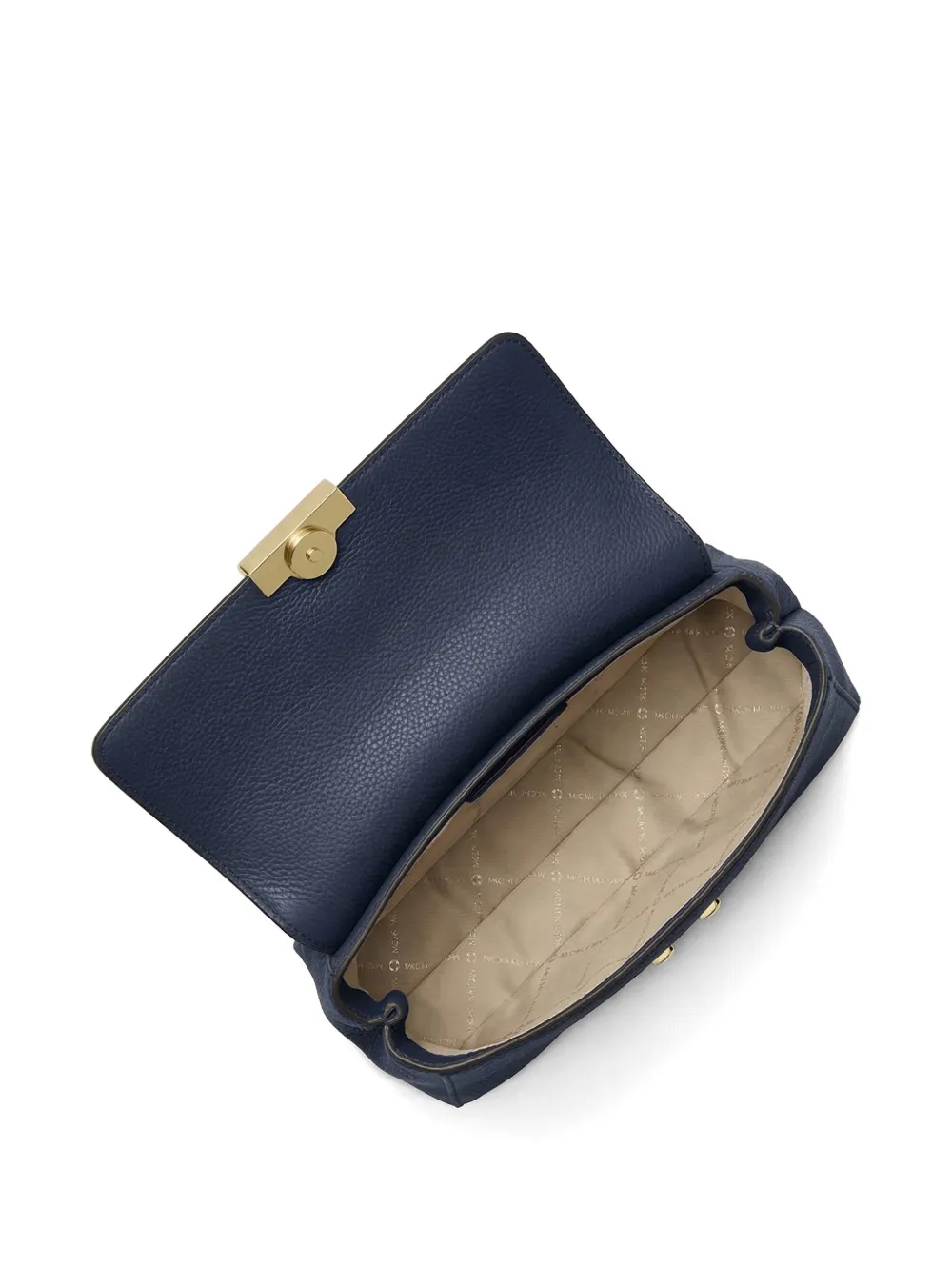 Michael Kors medium Tribeca satchel bag Blauw
