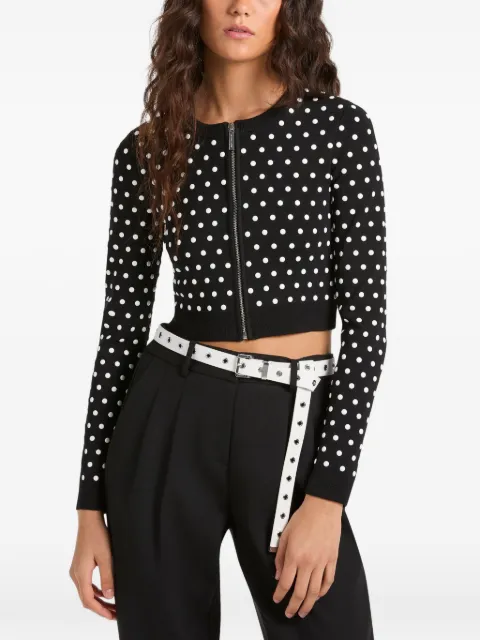 Michael Michael Kors stud-embellished cropped cardigan