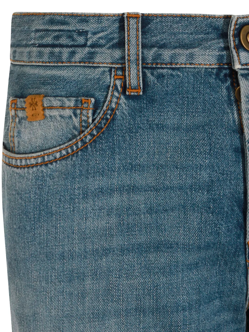 Jacob Cohën Jeans met vijf zakken Blauw