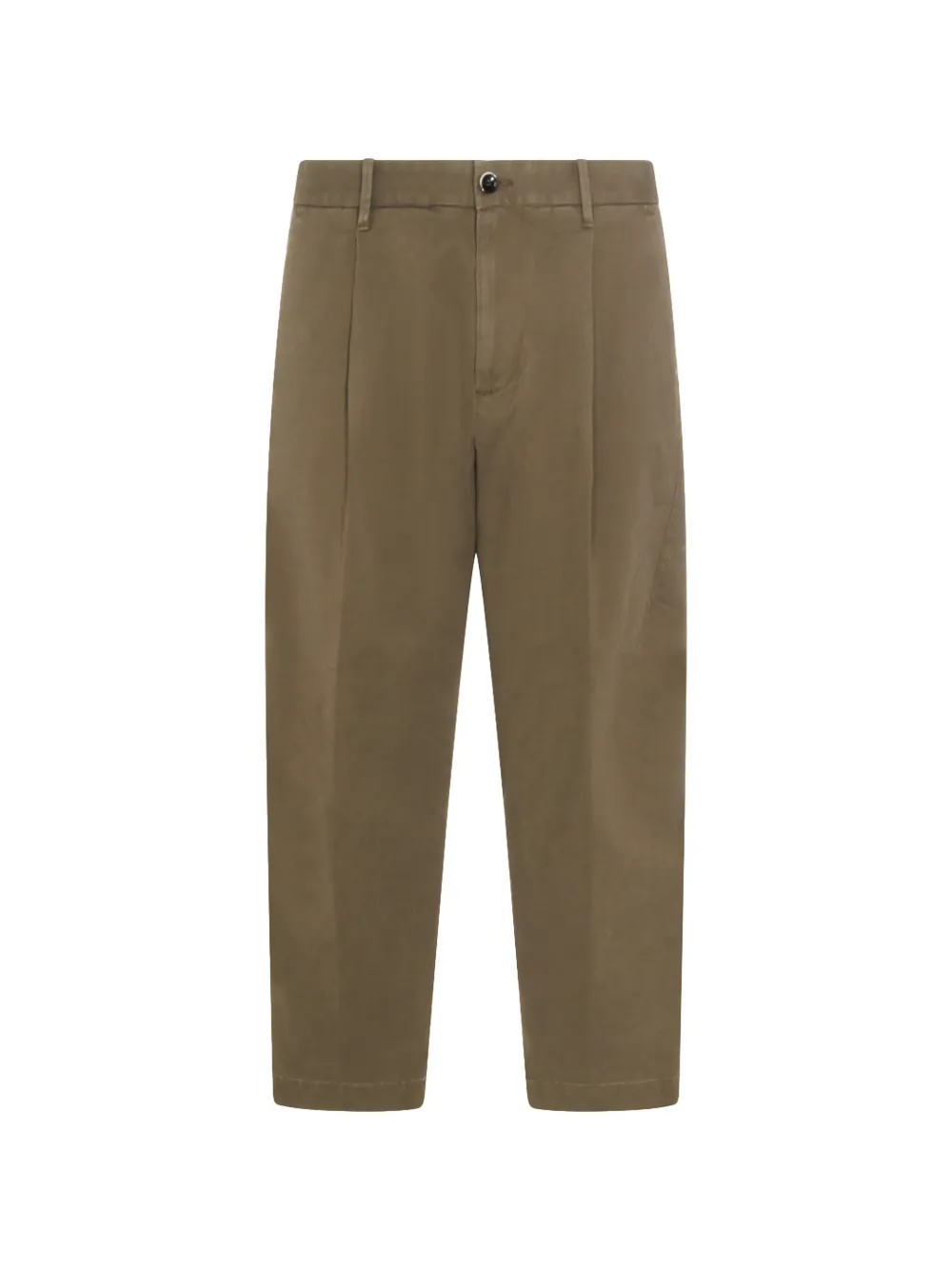 Nine In The Morning pleat-detail trousers - Verde