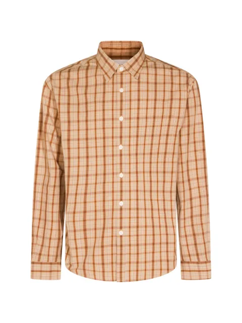 NN07 Deon checked-pattern shirt