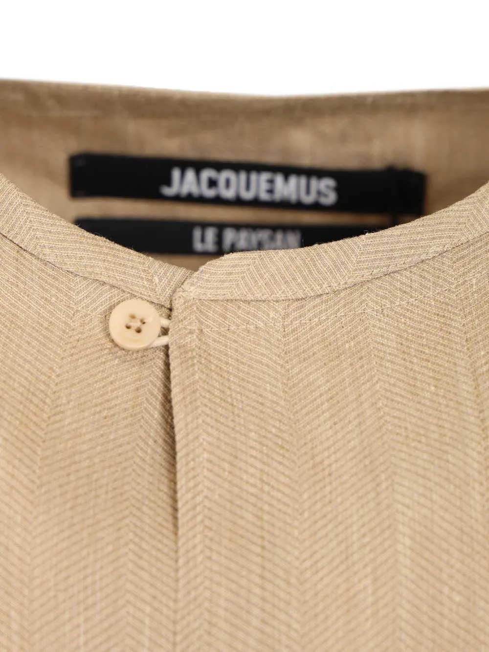 Jacquemus Overhemd met knopen Beige