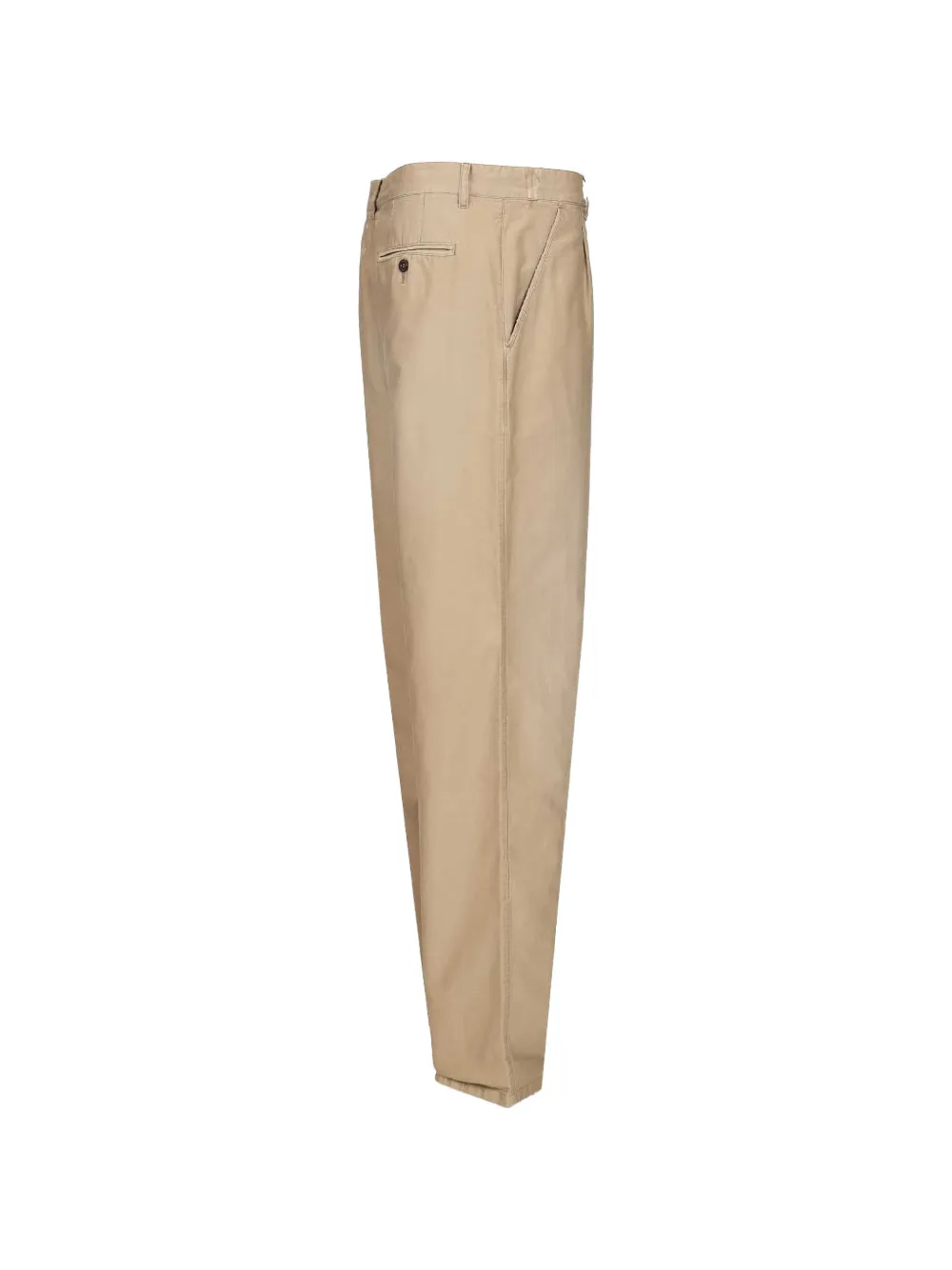 Maison Margiela Straight plooibroek Beige