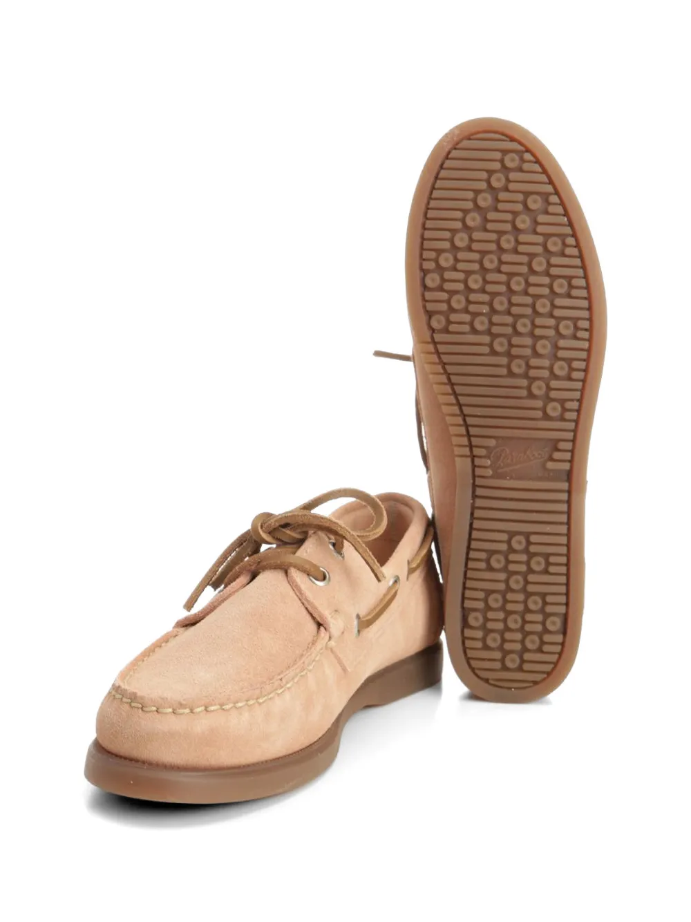 Paraboot Barth ballerina's met veters Beige