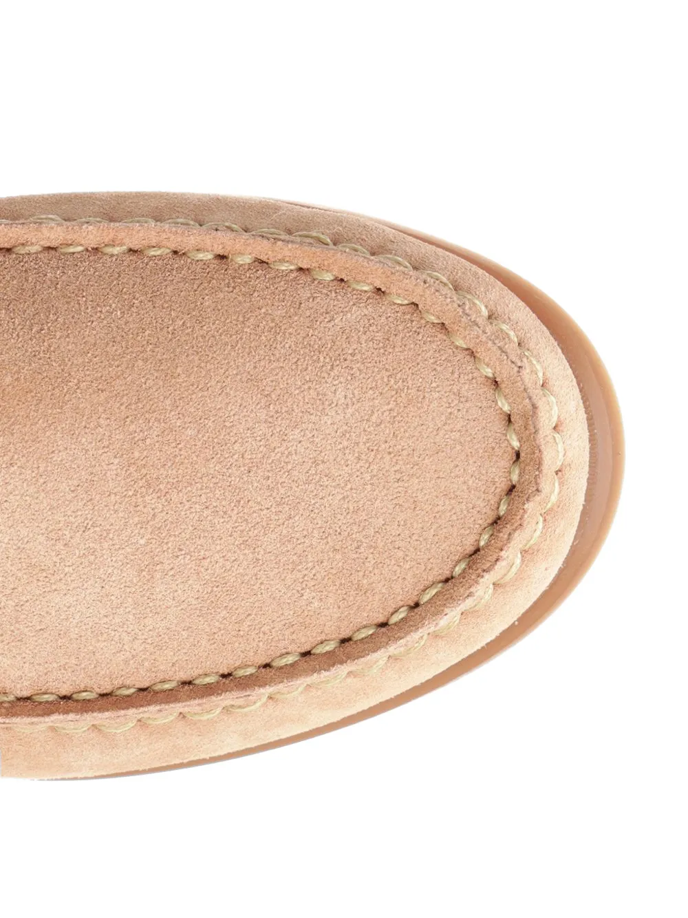 Paraboot Barth ballerina's met veters Beige