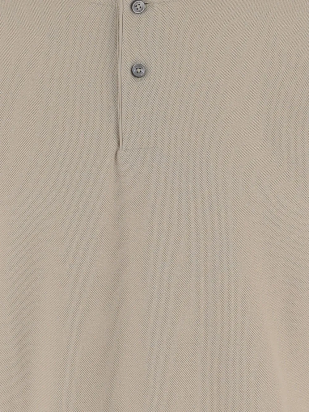 BOSS Poloshirt met ronde hals Beige