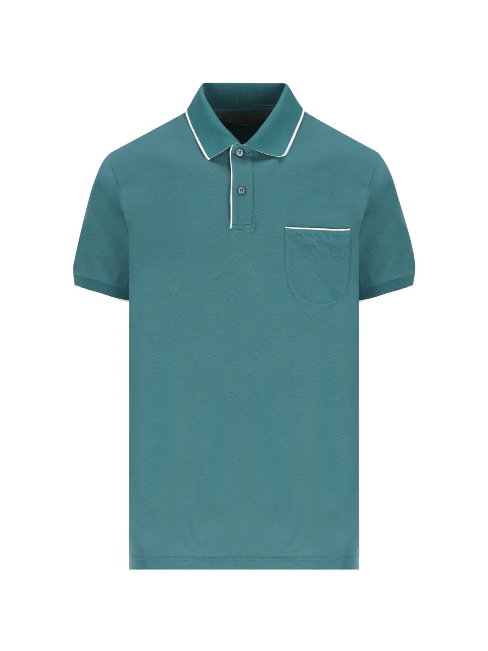 Loro Piana pocket trim polo shirt - Verde