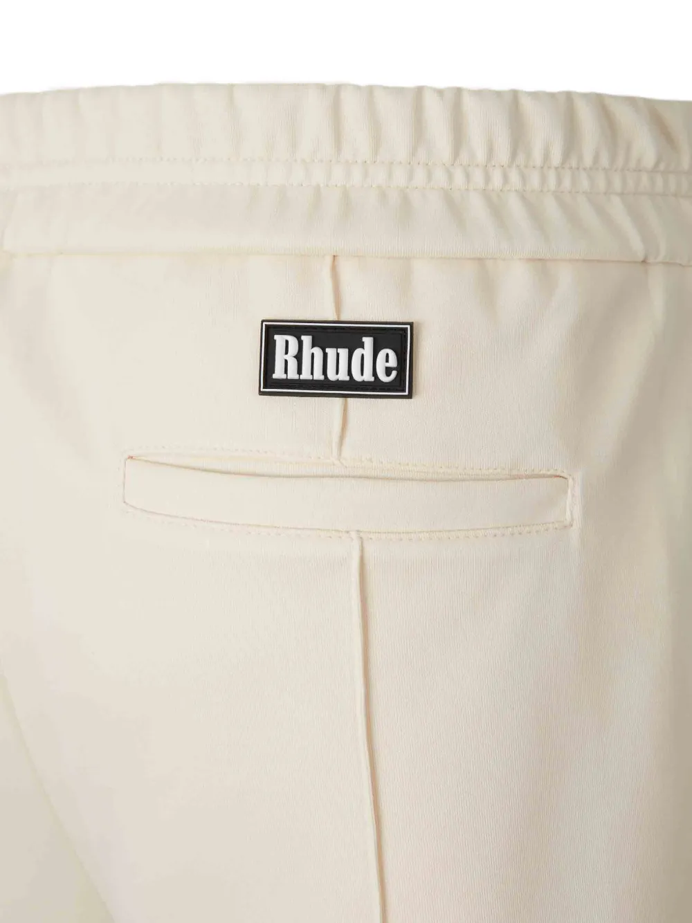 RHUDE Elastische shorts Beige