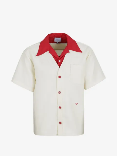 RHUDE Pocket Embroidered shirt
